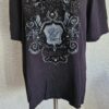 46 - Via Appia Due shirt zwart print (1224lo2)