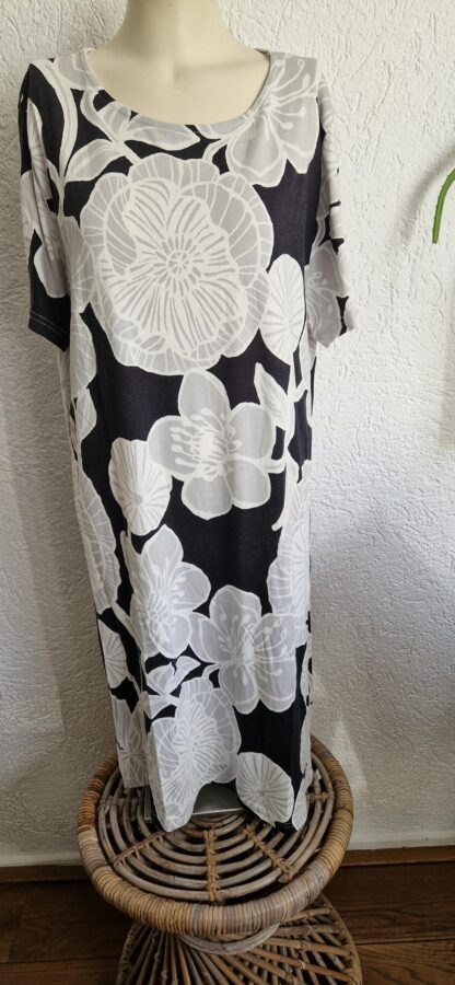 XL - Nanso zomerjurk bloemen (1224lo2)
