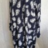 XL - Maicazz jurk zwart wit (1224lo2)