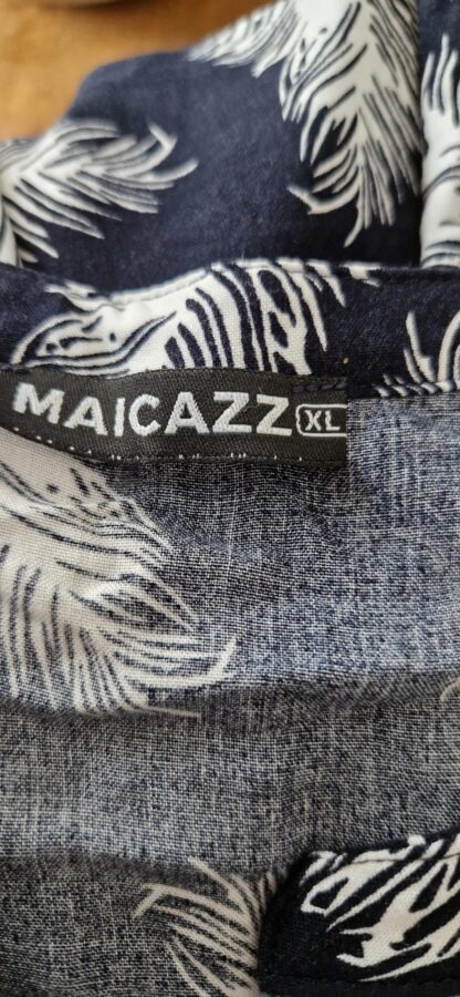 XL - Maicazz jurk zwart wit (1224lo2) - Afbeelding 7