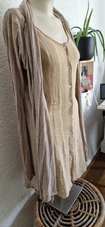 M - SNOB vest lang model (1224lo2) - Afbeelding 4