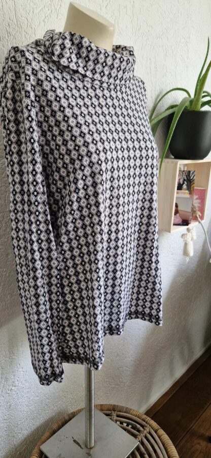 42 - Purewear truitje katoen print (1224lo2) - Afbeelding 3