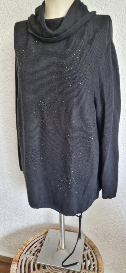 40 - Rabe pullover zwart met glitter (1224lo2) - Afbeelding 3
