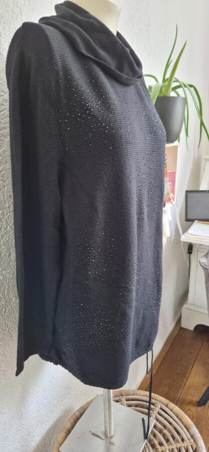 40 - Rabe pullover zwart met glitter (1224lo2) - Afbeelding 4