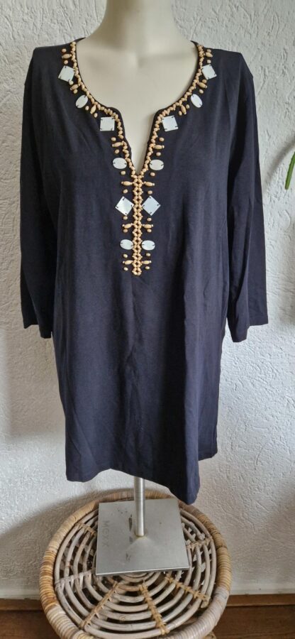 46 - Olsen tuniek shirt kralen (1224lo10