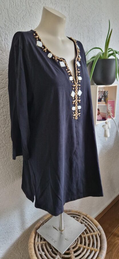 46 - Olsen tuniek shirt kralen (1224lo10 - Afbeelding 3