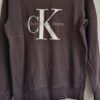 S - Calvin Klein sweater bruin (1224kel4)