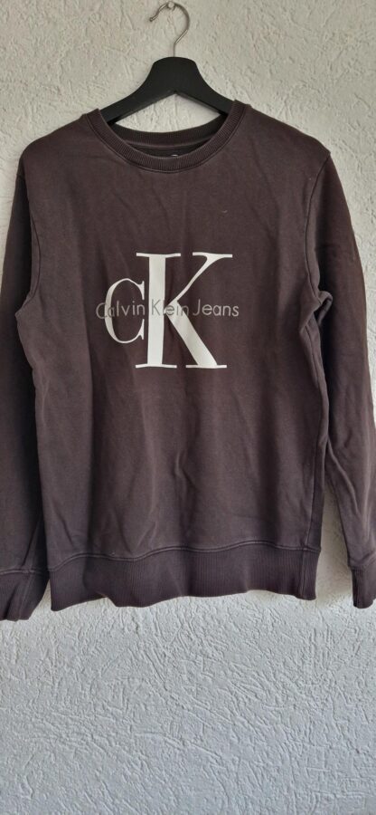 S - Calvin Klein sweater bruin (1224kel4)