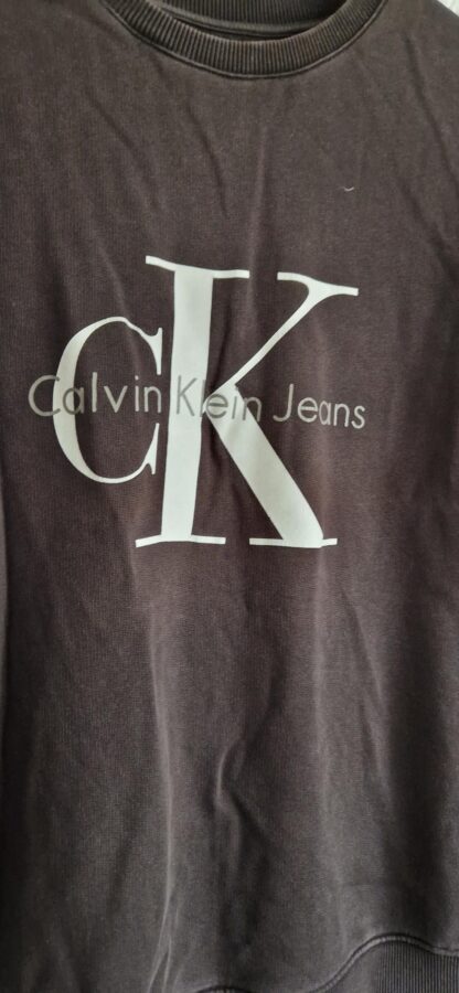 S - Calvin Klein sweater bruin (1224kel4) - Afbeelding 3