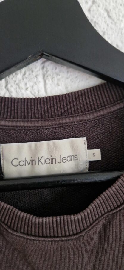 S - Calvin Klein sweater bruin (1224kel4) - Afbeelding 4
