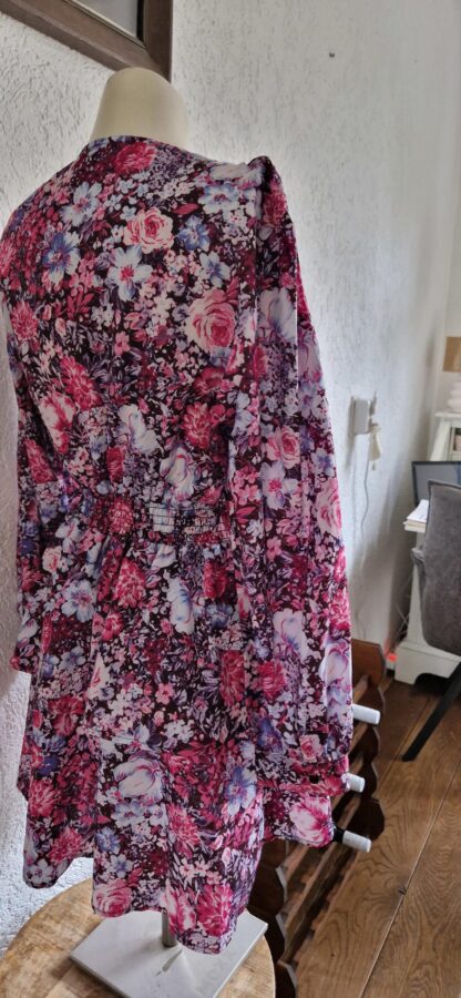 M - Shein jurk bloementjes (1224kel3) - Afbeelding 5
