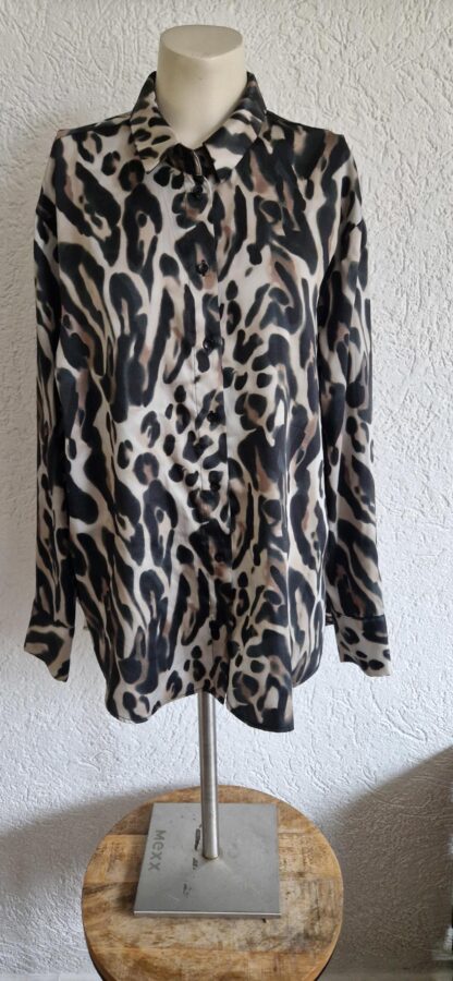 M - Primark blouse dierenprint (1224kel3)