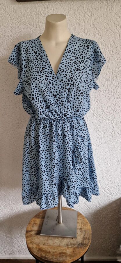 M - Made in Italy jurkje blauw zwart (1224kel3)