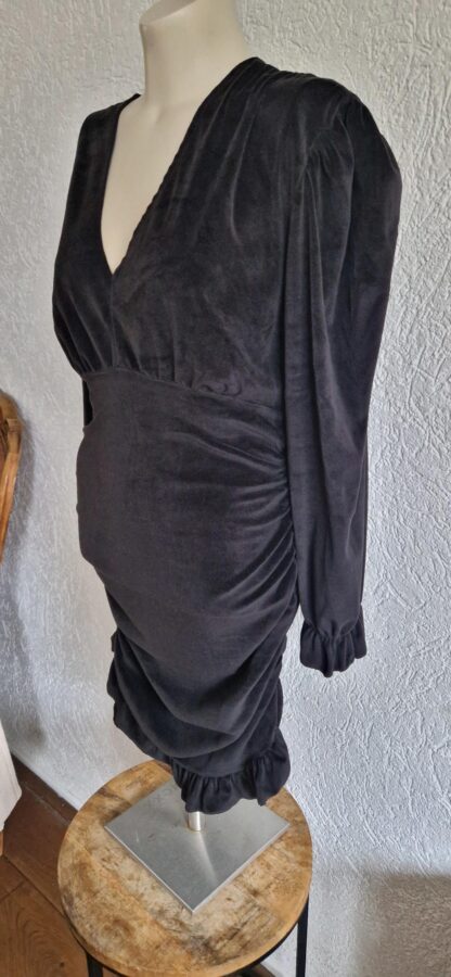 M/L - Jurkje zwart elastisch (1224kel3)