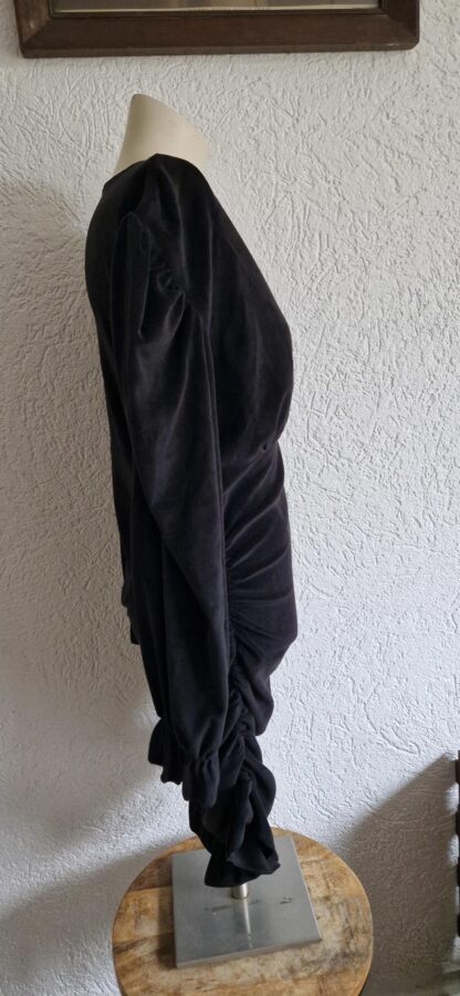 M/L - Jurkje zwart elastisch (1224kel3) - Afbeelding 6