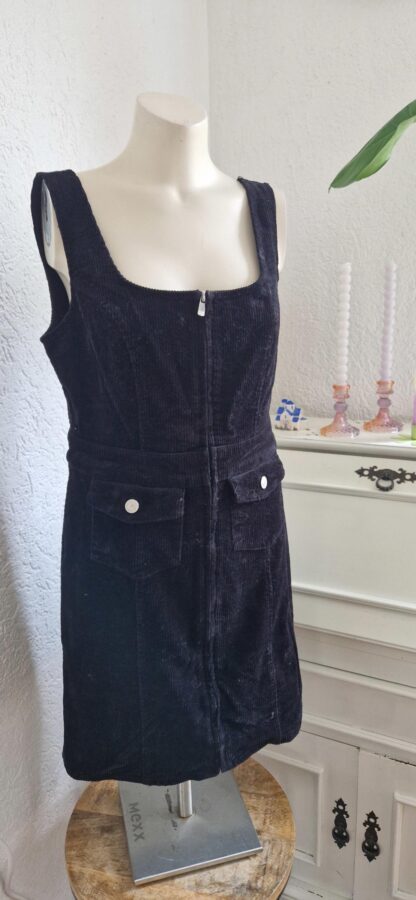 40 - Primark overgooier rib zwart (1224kel3)