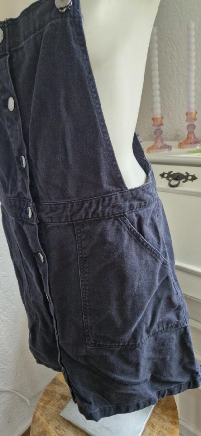 40/42 - Divided denim jurkje zwart (1224kel3) - Afbeelding 3