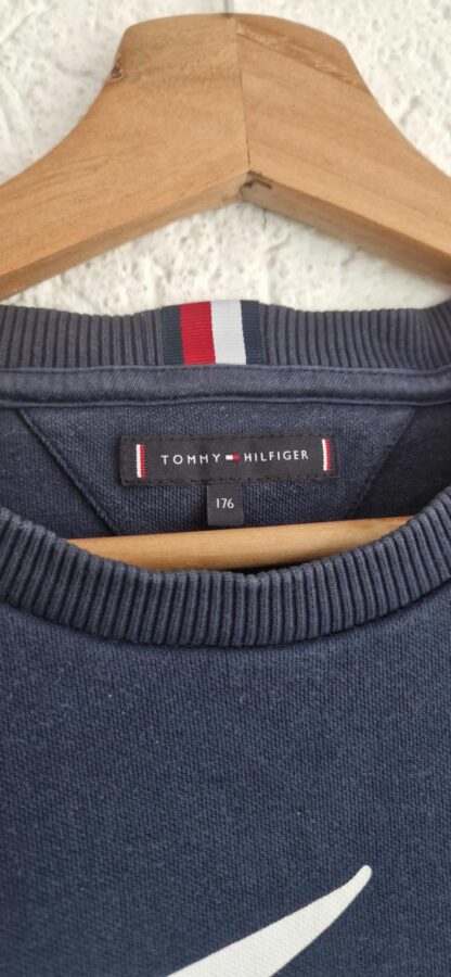 176 - Tommy Hilfiger sweater blauw (1224kh) - Afbeelding 4