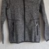 152 - Icepeak vest/jack fleece zwart melange (1224kh)