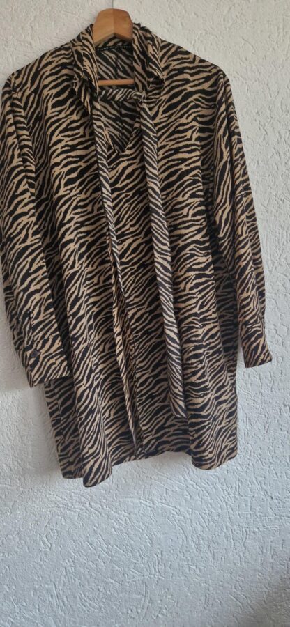 XL - Crème de la crème blouse strepen (1224kh)