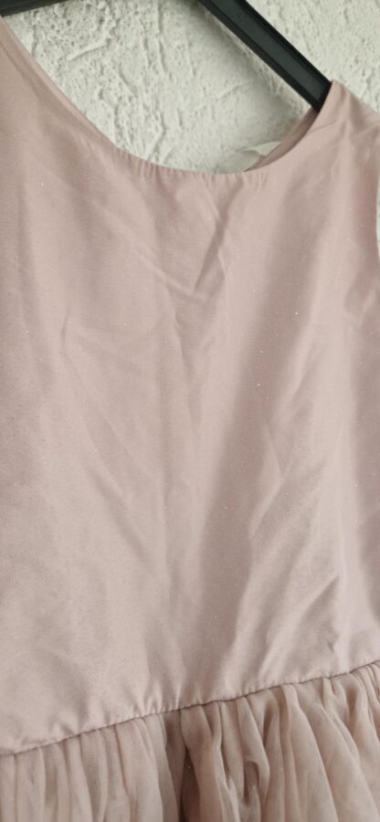 140 - H&M jurk prinses roze (1224zee) - Afbeelding 4