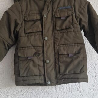 098 - Prenatal winterjas groen (1224zee)