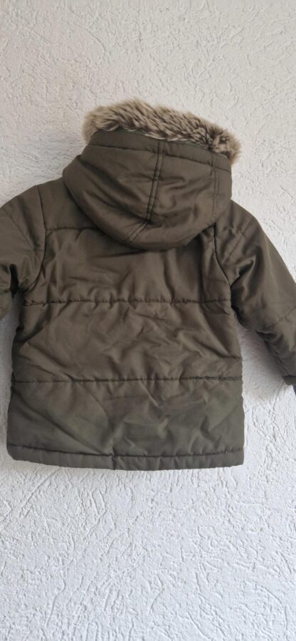 098 - Prenatal winterjas groen (1224zee) - Afbeelding 4