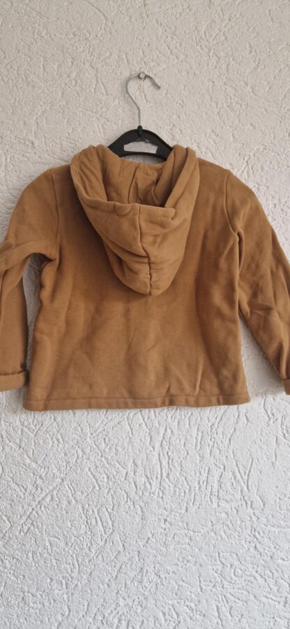 104 - H&M vest knoopjes caramel (1224zee) - Afbeelding 3