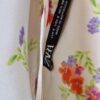 S - Zara top glanzend bloemen (1224did1) - Afbeelding 3