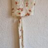 S - Zara top glanzend bloemen (1224did1) - Afbeelding 4