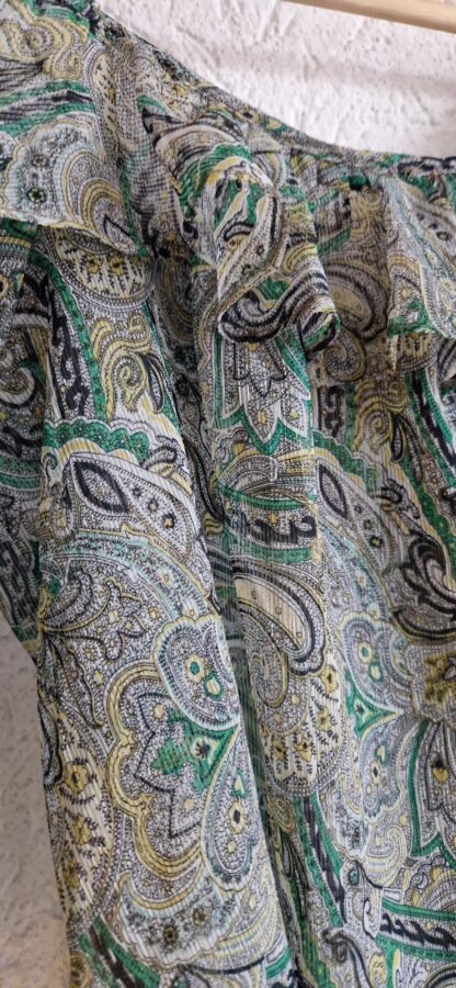 S - Mango top groen transparant (1224did1) - Afbeelding 4