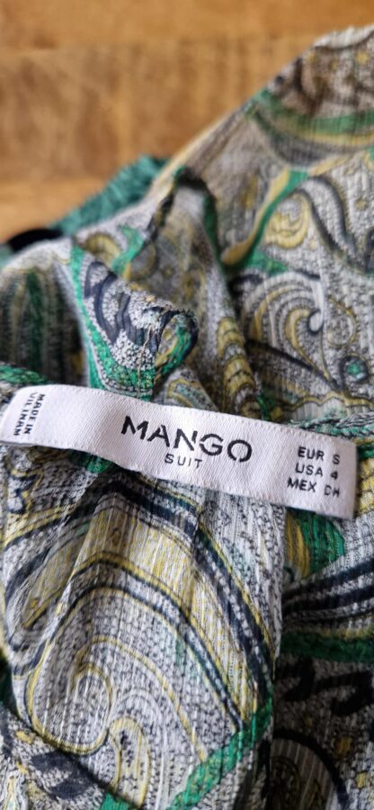 S - Mango top groen transparant (1224did1) - Afbeelding 5