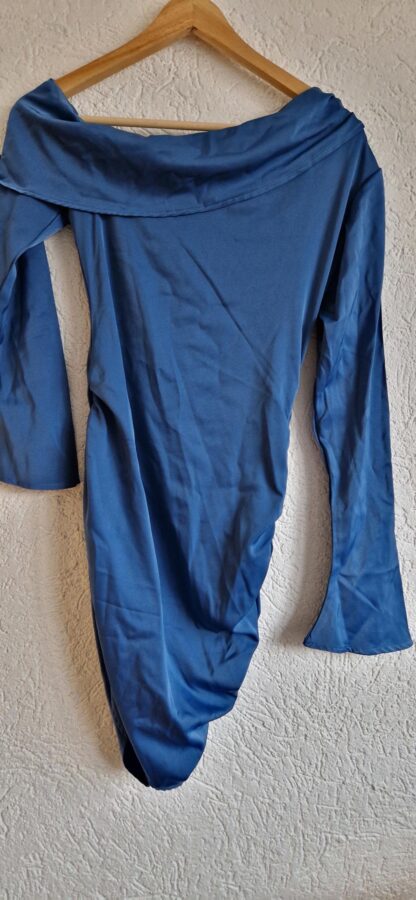 32 - Prettylittlething jurk blauw nieuw (1224did1) - Afbeelding 6