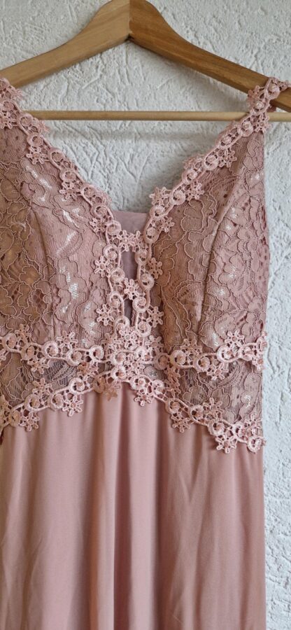S - Made in Italy maxi dress gala roze (1224did1) - Afbeelding 3