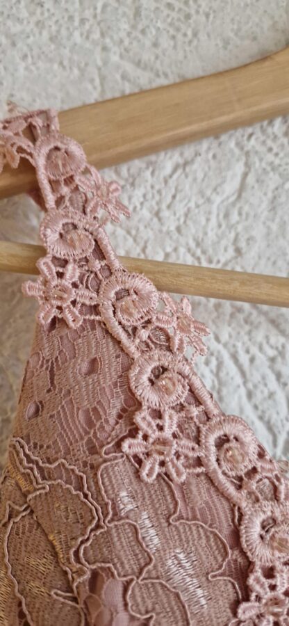 S - Made in Italy maxi dress gala roze (1224did1) - Afbeelding 5