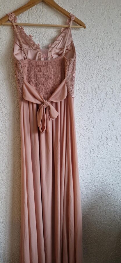 S - Made in Italy maxi dress gala roze (1224did1) - Afbeelding 6
