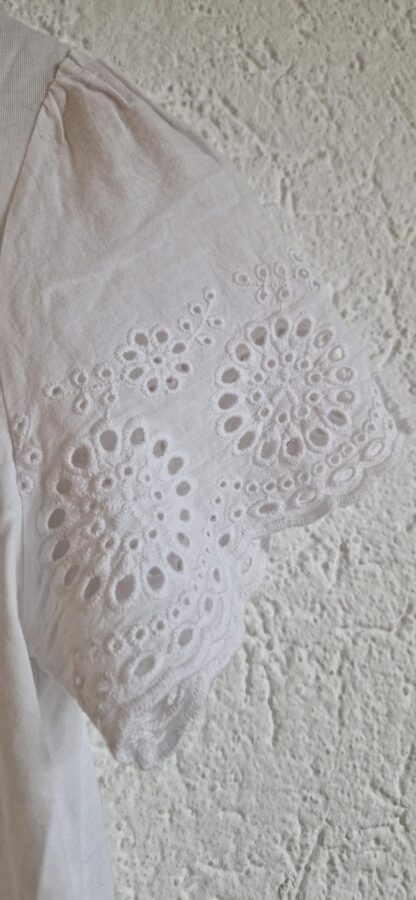 34/36 - ASOS shirt wit kantje (1224did1) - Afbeelding 3