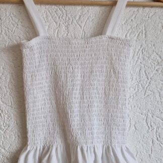 XS - H&M top smok wit (1224did2)