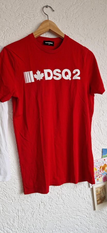 164 170 - Dsquared2 shirt rood (1224did1)