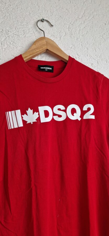 164 170 - Dsquared2 shirt rood (1224did1) - Afbeelding 3