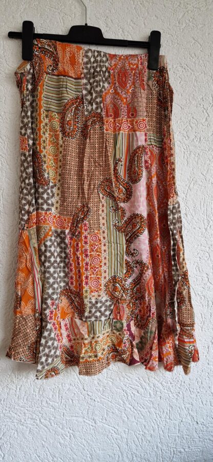 S/M - RBLZ rok print oranje (1224did2) - Afbeelding 5