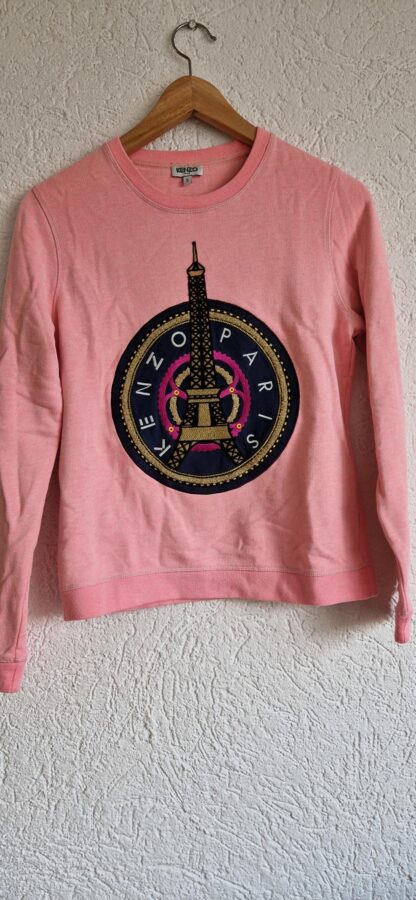 S - Kenzo sweater roze print (1224did2)