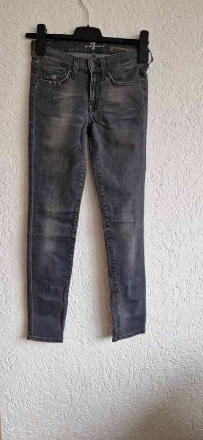 24 - 7 For All Mankind jeans skinny grijs (1224did2)