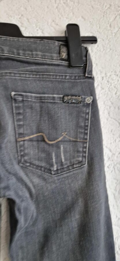 24 - 7 For All Mankind jeans skinny grijs (1224did2) - Afbeelding 5