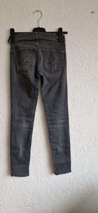 24 - 7 For All Mankind jeans skinny grijs (1224did2) - Afbeelding 6