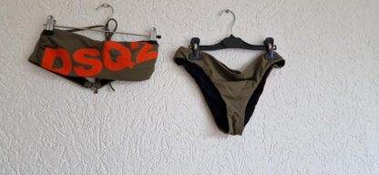 40/44 - Dsquared2 bikini khaki oranje (1224did2)