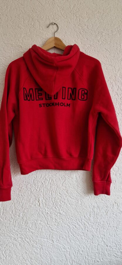 XS - Melting Stockholm hoodie rood (1224did1)