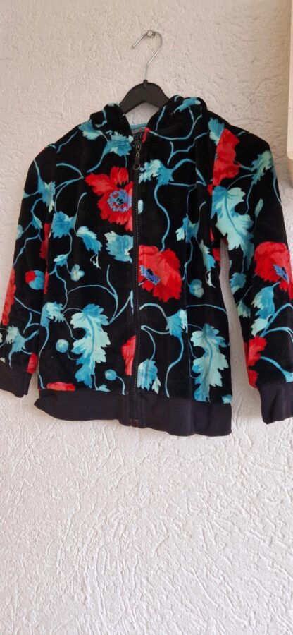 116 128 - Petit Louie vest bloemen (1224mixbak) - Afbeelding 4