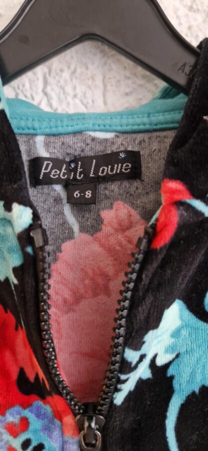 116 128 - Petit Louie vest bloemen (1224mixbak) - Afbeelding 5