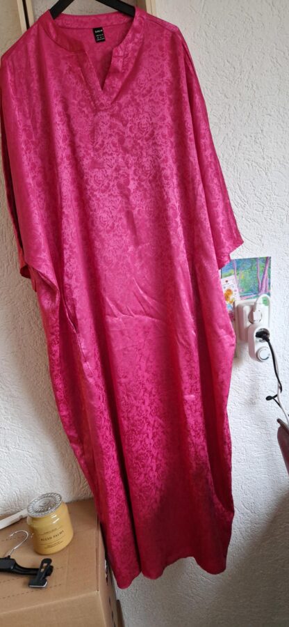 XS/L flink oversized - Shein jurk roze (1224mixbak)